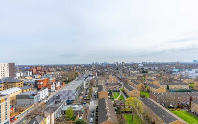 Quirky 1BD Flat W/gym & City Views Dalston!