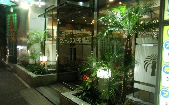 Sauna & Capsule Hotel Greenland Nakasu - Caters to Men