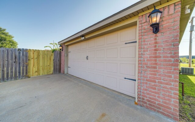 Central Bentonville Home With Fenced Yard!