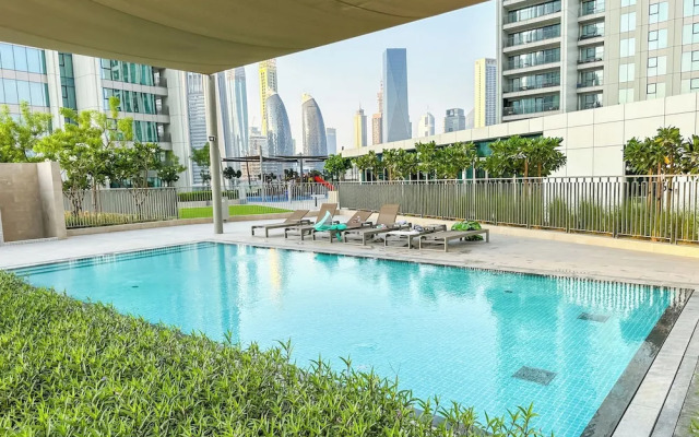 Burj Khalifa View - 2 BR - PS5 - Pool