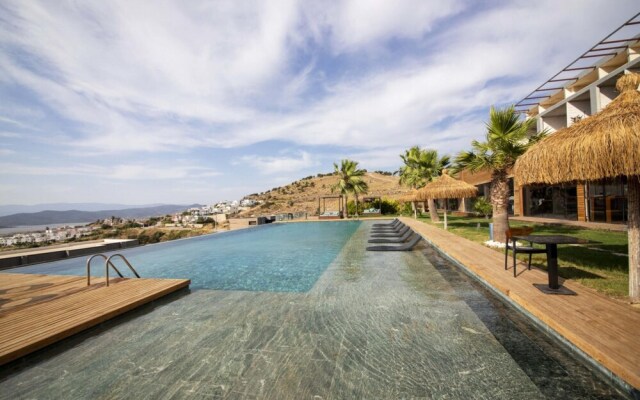 Comfy Villa With Shared Pool and Gym in Milas