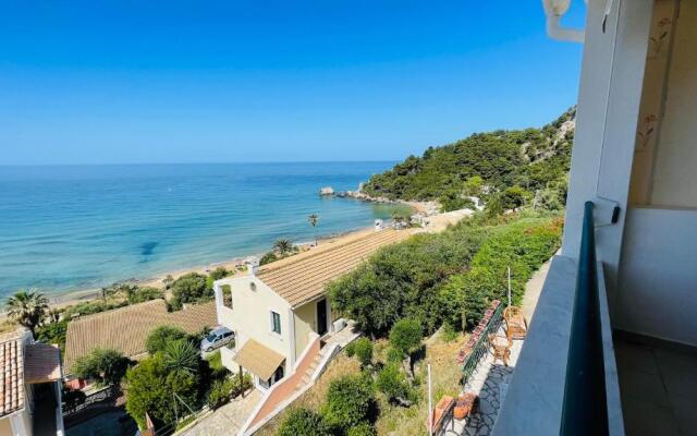 Panoramic sea view1bedroom Apart.Glyfada beach2-4p