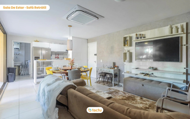 Térreo completo e gigante VG Sun Cumbuco por Tactu