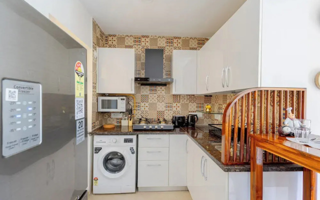 Alaya Stays Veera Marina 1BHK with Pool