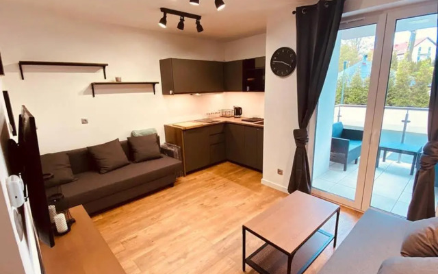 REWAL Komfortowy apartament przy plaży typu STUDIO