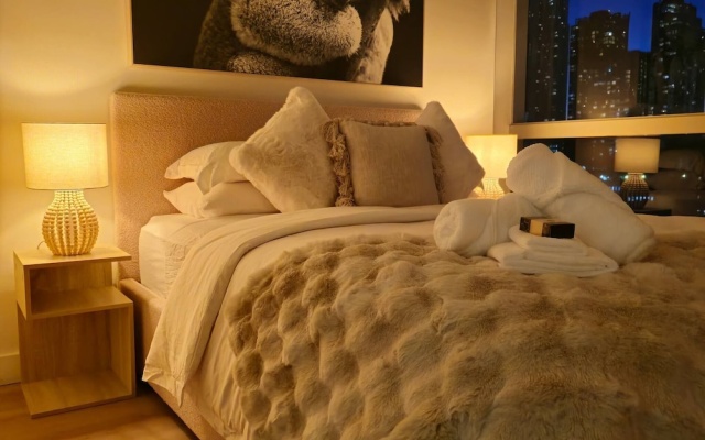 Deluxe 2BR apt Excellent Location Cityviews & Pool – Guest Rooms – Melbourne