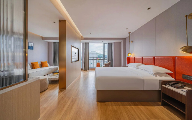 REZEN LONGUU Hotel (Guangzhou Baoneng Performance Center Luogang Subway Station) – Guest Rooms – Guangzhou