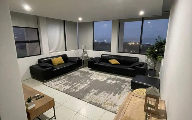 Accommodation Front - Exquisite 6 Sleeper Apartment with Ocean Views