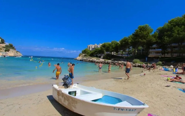 The Villa Located in Cala Vinyes, has a Private Pool