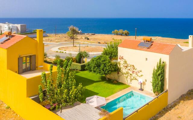 Villa Liakada Large Private Pool Walk to Beach Sea Views A C Wifi Car Not Required - 2081