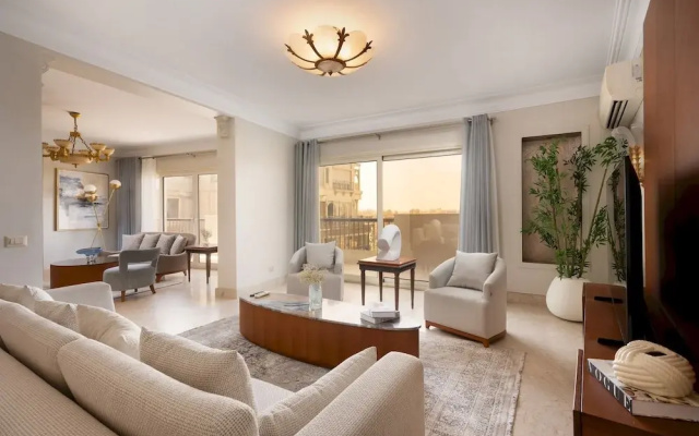 Vesta- Luxury Panoramic Duplex - 3br- Zamalek II