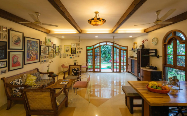 SaffronStays Birdsong, 3 BDR Pet-friendly Villa in Madh Island