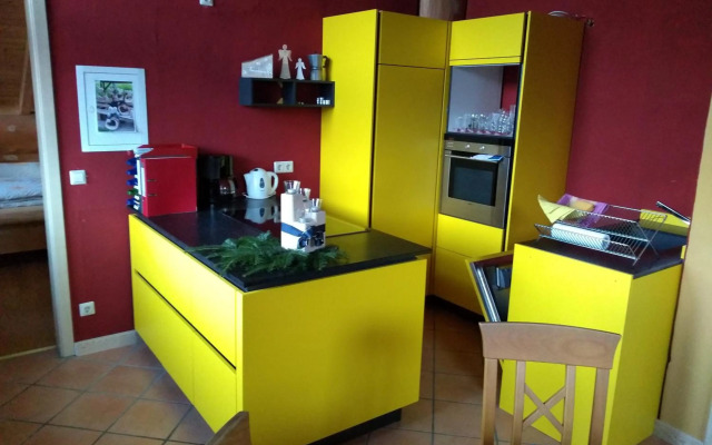 Blockhaus-Ferienwohnung