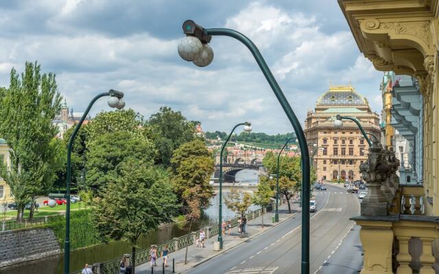 Riverside Apartment With A Balcony