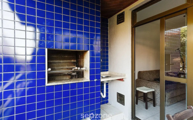 Apt w/BBQ 2BR 350m from beach Jurerê ADJ205