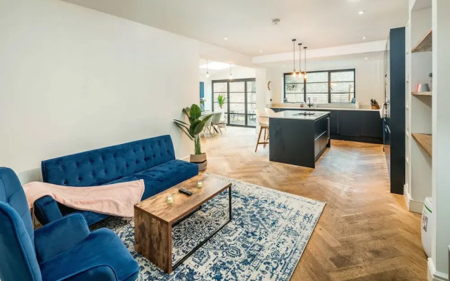 Stylish 3B Fulham Flat Garden near Thames & Tube