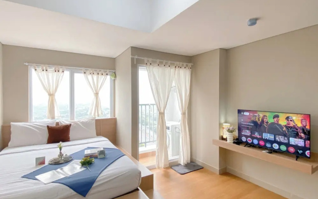 Modern Minimalist Studio Apartment Lrt City Sentul - Royal Sentul Park – Guest Rooms – Kadumangu