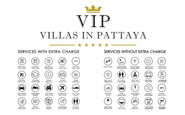VIP Villas Pattaya Green Residence Jomtien Beach