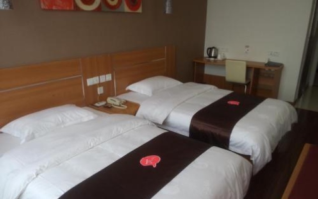 Thank Inn Chain Hotel Shandong Rizhao North Develop Zone Baoshan Road – Guest Rooms – Rizhao