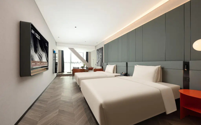 Atour S Hotel Dishui Lake Lingang Wanda Plaza Shanghai – Guest Rooms – Shanghai