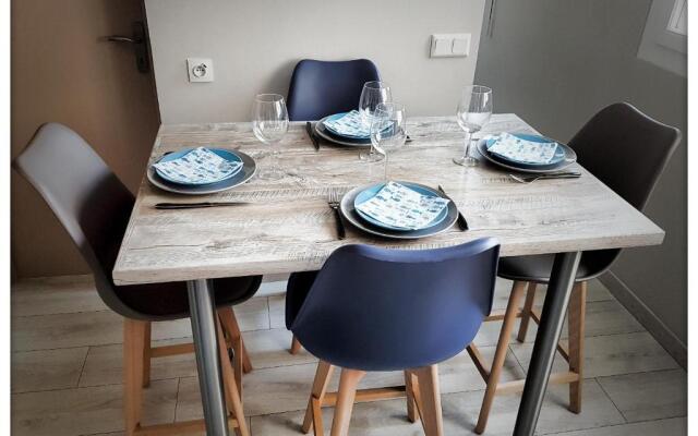 -CAPCIR- Standing, cosy, 50m de la plage, parking, wifi