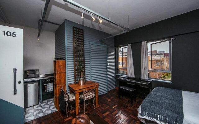 Cozy, Modern Living in Maboneng: Artison Lofts 105