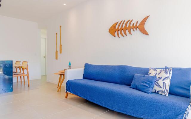 IT51 Excelente Apto 2 Quartos Beira Mar - Itacimirim