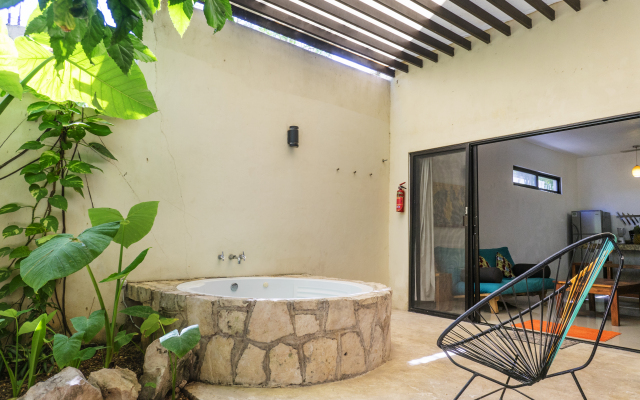 In the Heart of Tulum Town