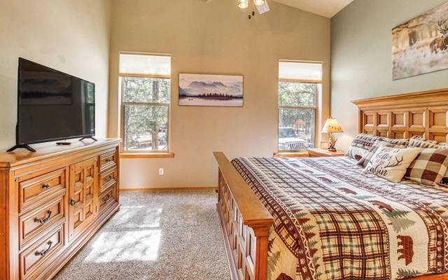 Walk to Rainbow Lake: Peaceful Cabin w/ Fire Pit