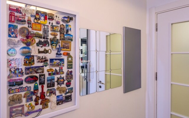 Flat With Rainbow Themed Interior in Goztepe