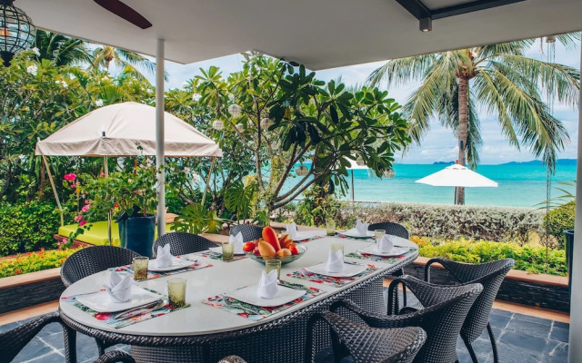 5 Bedroom Beach Front Villa Bang Po SDV145 By Samui Dream Villas