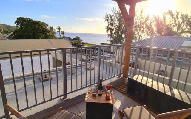 Appartement Caz Kaméléon, front de mer de Saint-paul