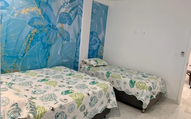 San Andres CC Apartments near the beach