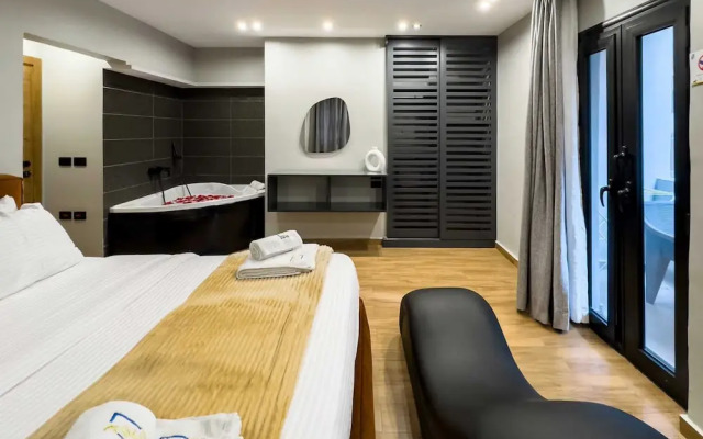 The 2bdr Obsidian Jacuzzi Stay 5min to CAI Airport