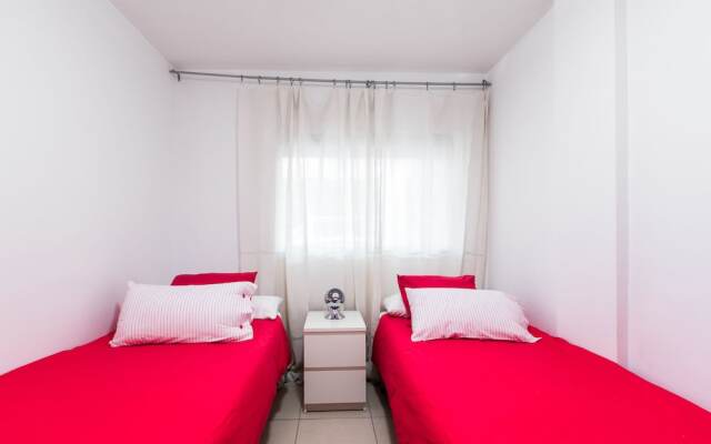 Apartamento La Playa, Primera Línea, Terraza y Vistas al Mar