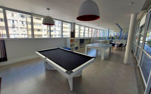 Book Santos - Unlimited 901 - Frente Mar com Vista Panorâmica