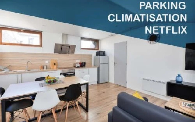 Dominici 1-CahorsCityStay-Centre Clim Netflix