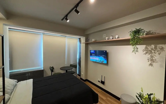Studio na avenida 9 de julho