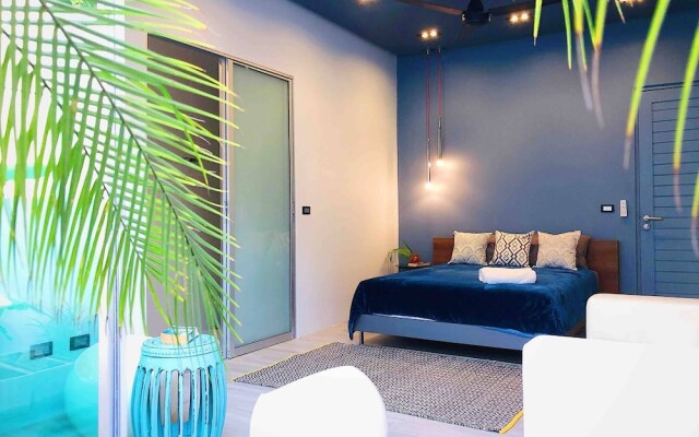 Contemporary 3bd Safari Pool Villa Near Nai Yang Beach