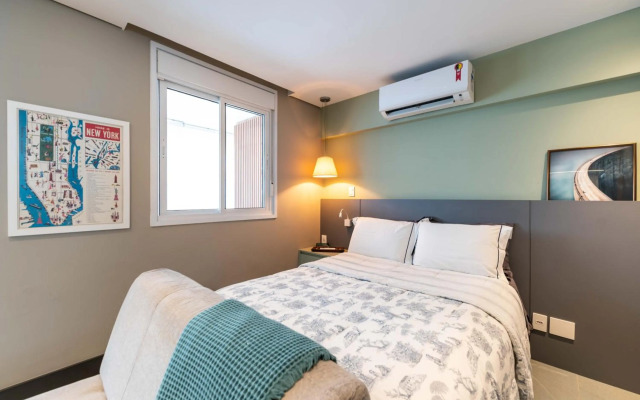 Pinheiros Faria Lima, Novo, 38M2, WIFI500MB