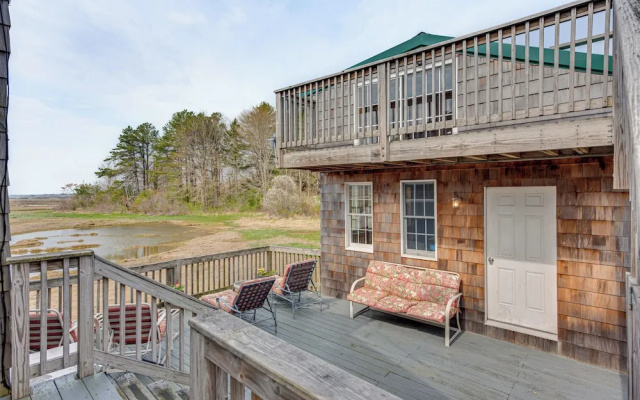 Peaceful Wells Retreat w/ Deck & Water Views