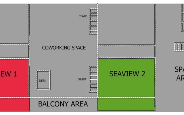 Zone6 Coworking Beach Apartment