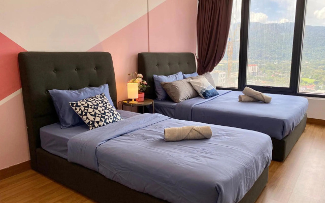Tropicana 218 Macalister Sea & City View by stayCATion Homestay – Guest Rooms – George Town