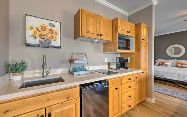 Large, Cozy Midway Studio w/ Mountain Views!