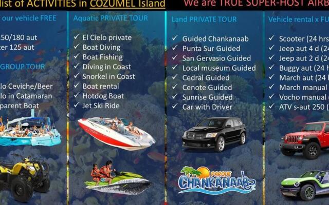 ツM2BDepa+GRATIS(1Cuatri+Scooter+2BICIS+2Snorkels)