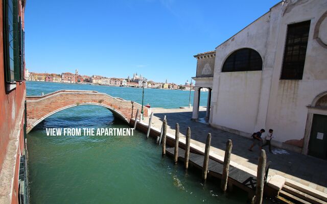 CANALVIEW Giudecca, 4pax,2bed, park, wifi