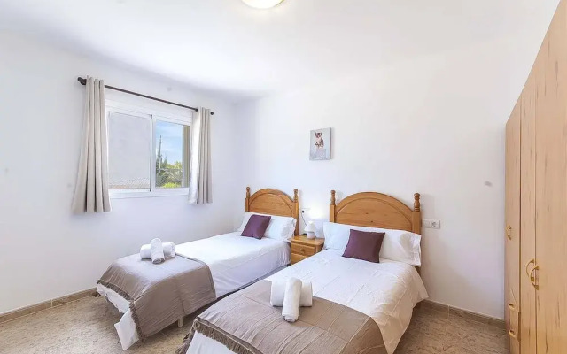 The Villa Located in Cala Vinyes, has a Private Pool