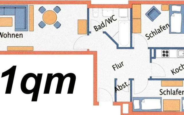 Strandhaus-Nordseebrandung-Fewo-B4-1