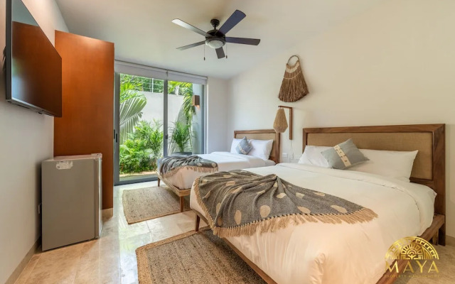 NHOA 102C Lux 1BR Condo Plunge Pool in Aldea Zama