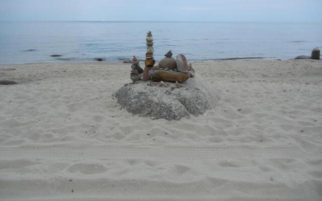 moderne 3-Raum Ferienwohnung Strandmöwe mit Panoramafenster